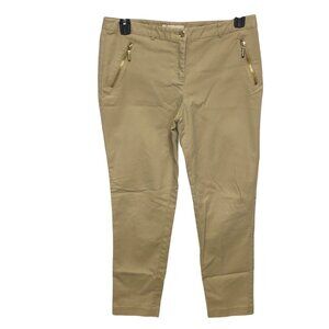 Michael Kors zip pocket khaki pants size‎ 10